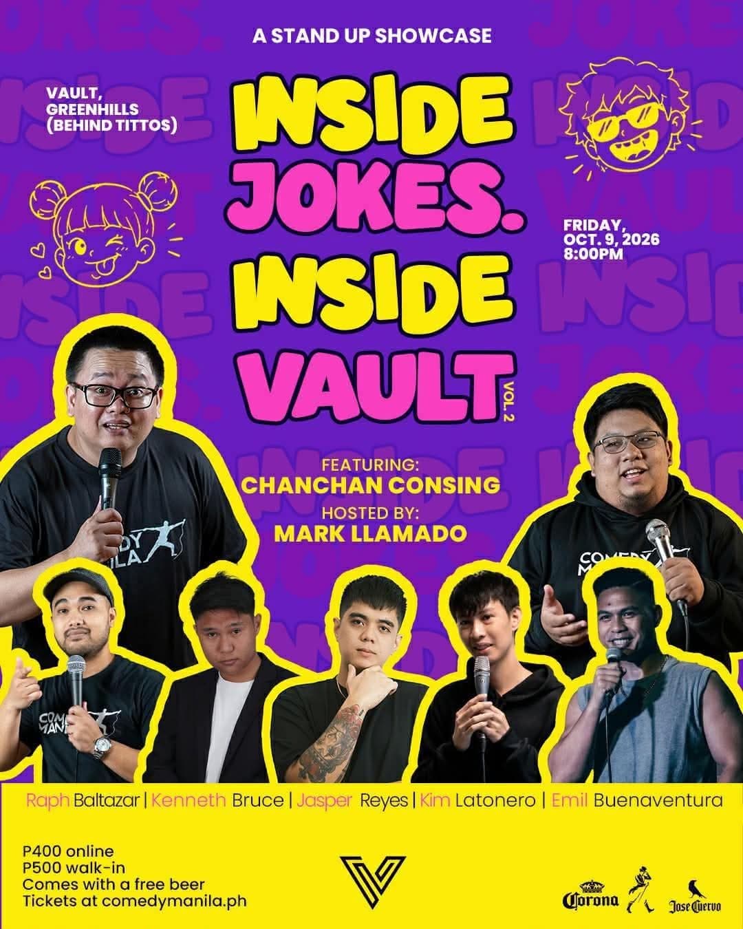 INSIDE JOKES INSIDE THE VAULT VOL. 2