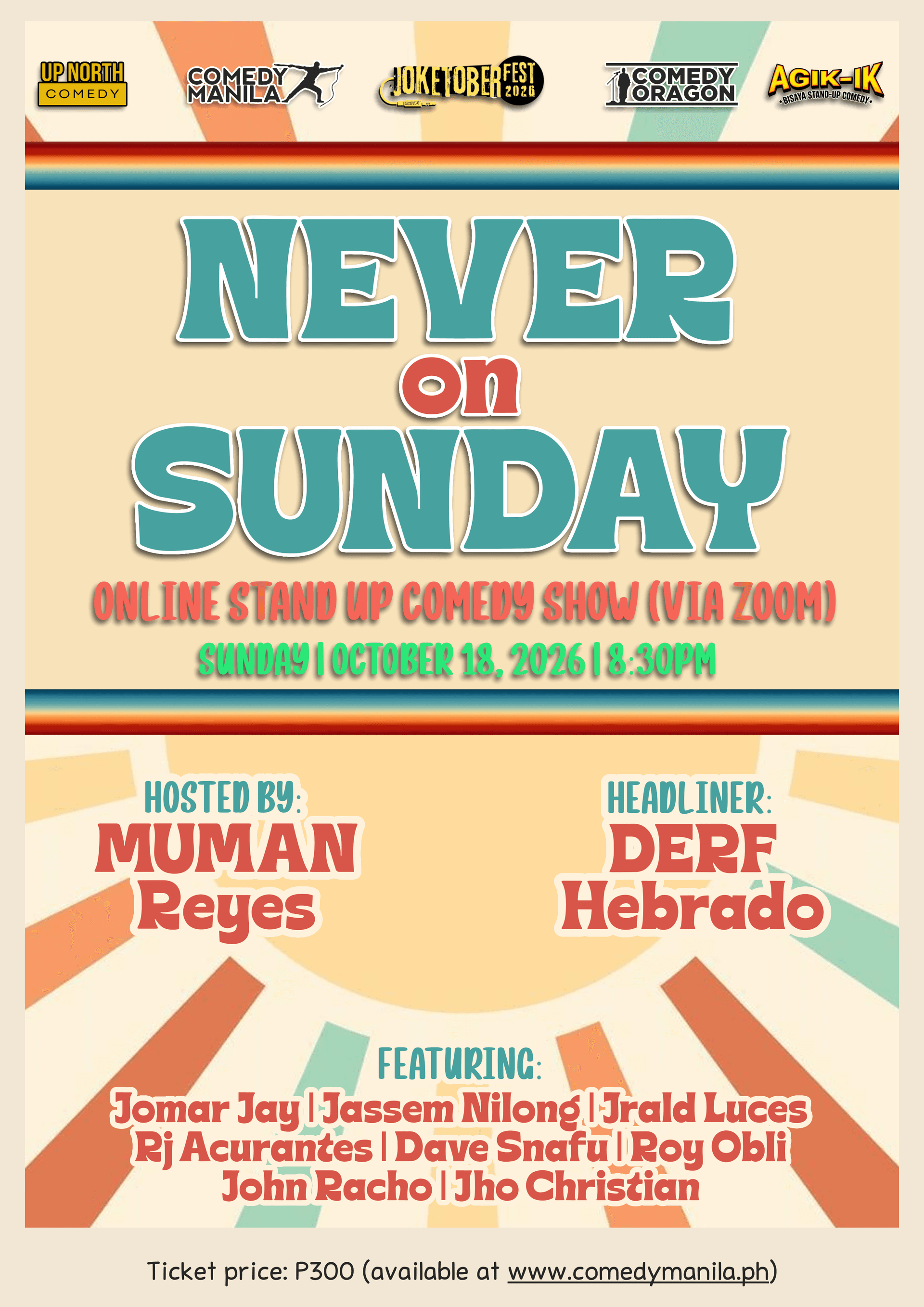 NEVER ON SUNDAY