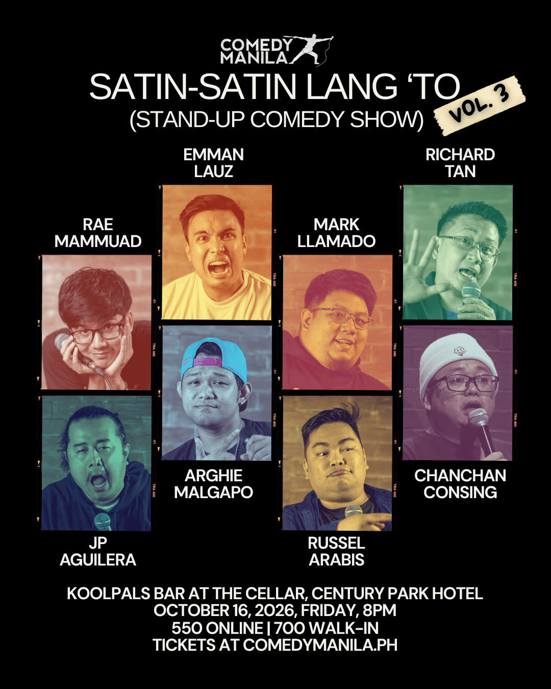 SATIN-SATIN LANG ‘TO VOL.3