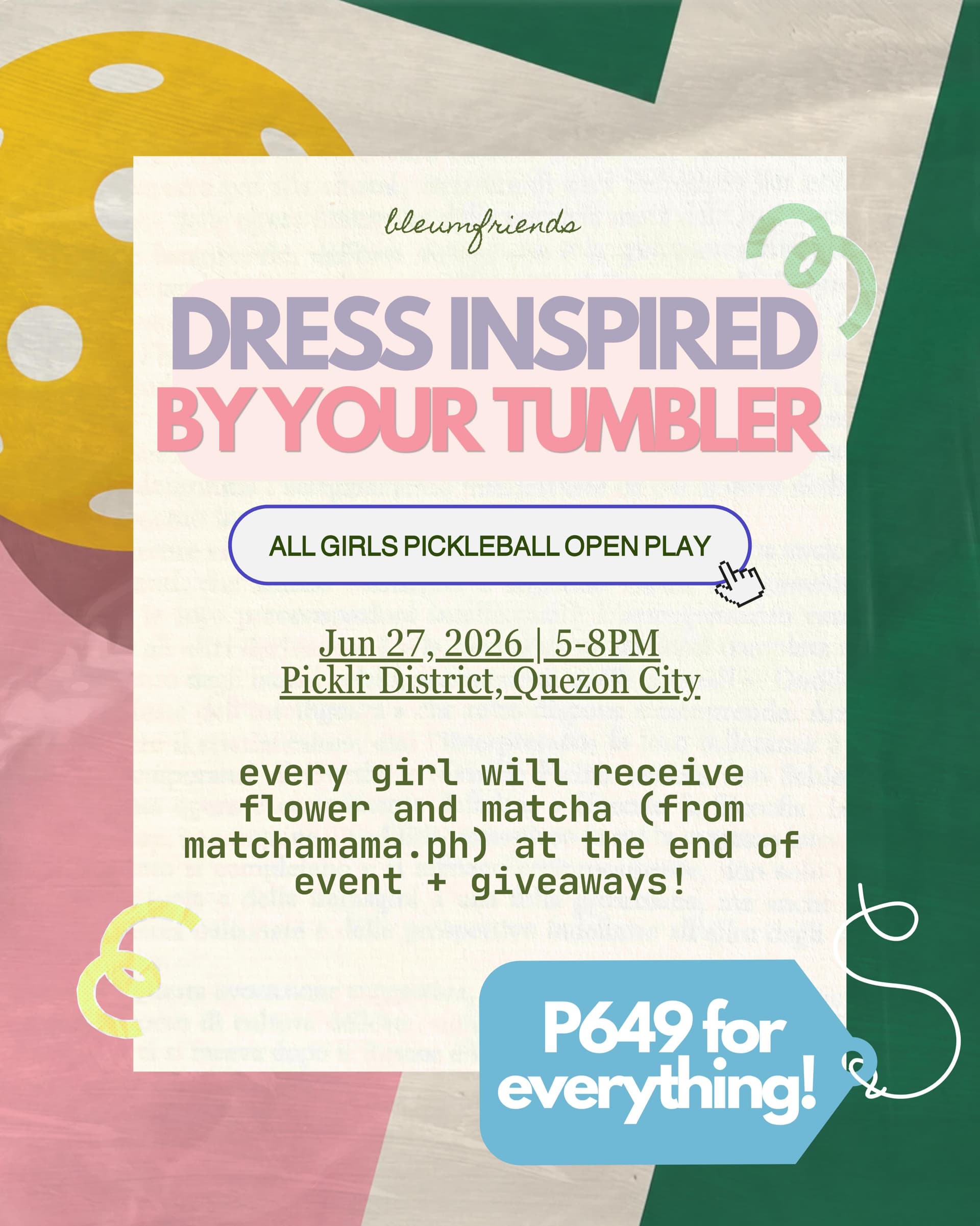 Dress Inspired By Your Tumbler