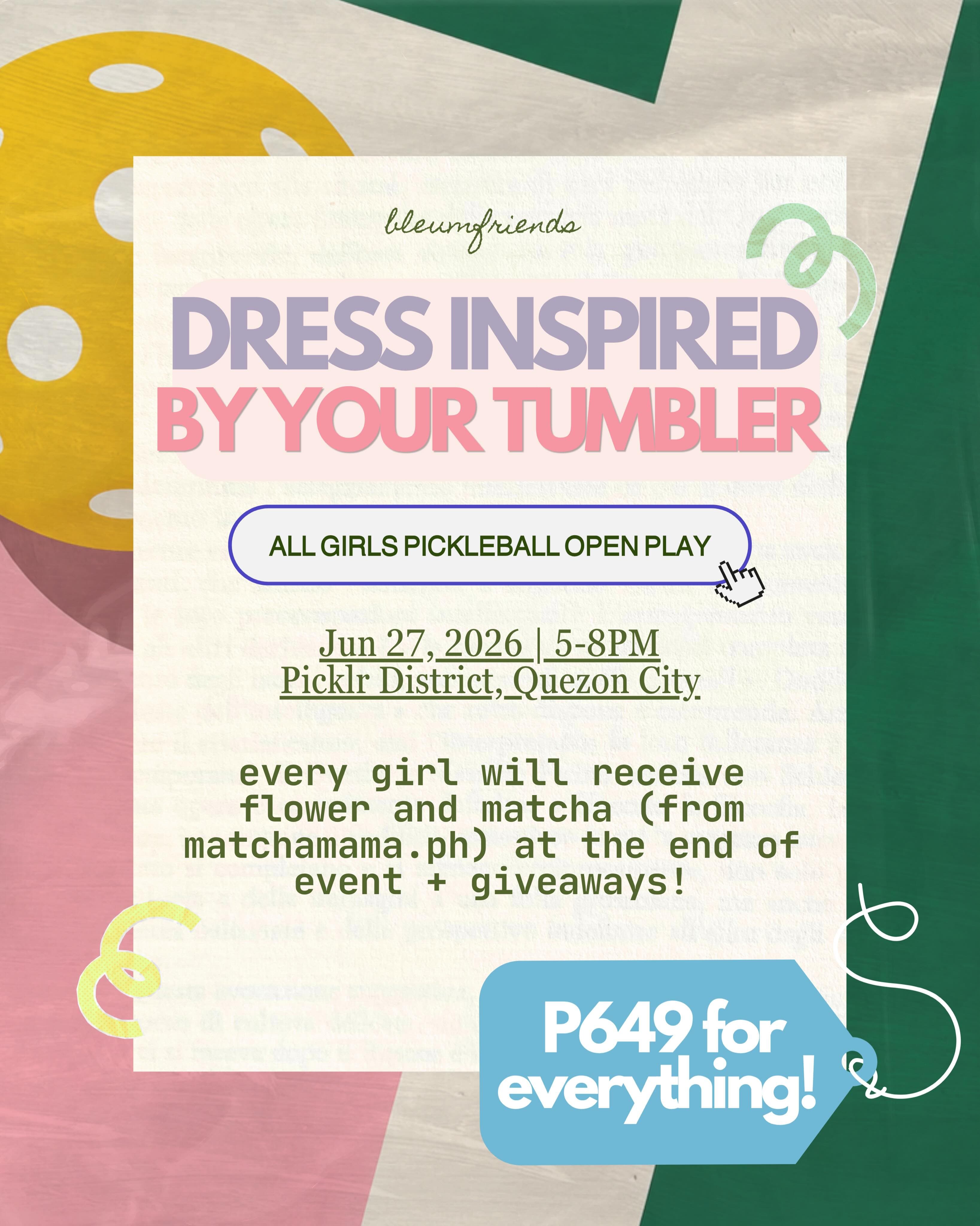 Dress Inspired By Your Tumbler