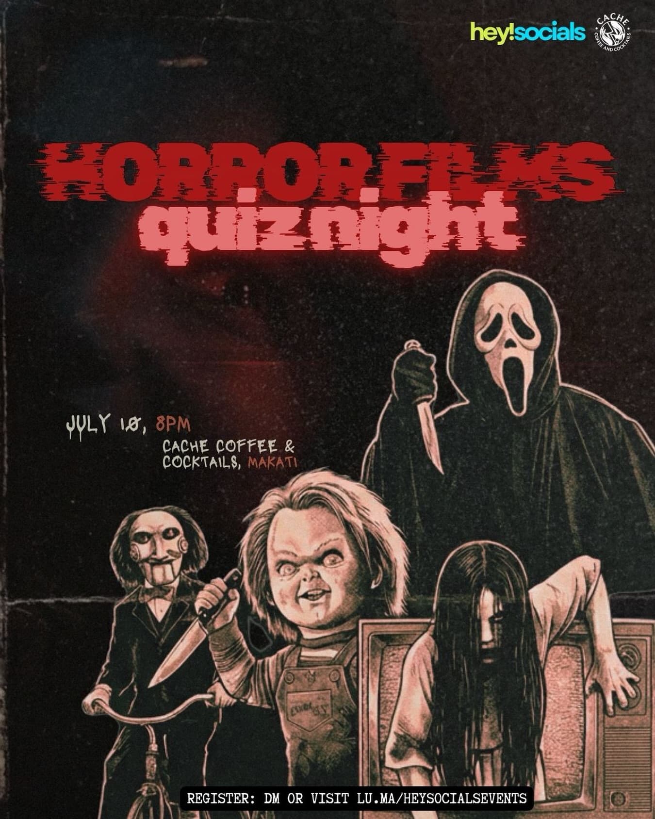 Horror Films Quiz Night