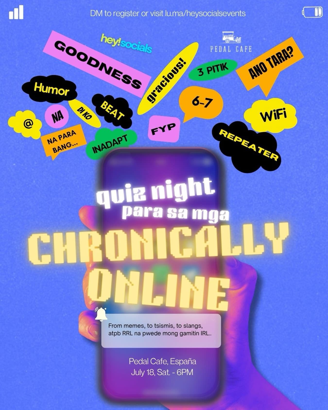 Chronically Online Quiz Night
