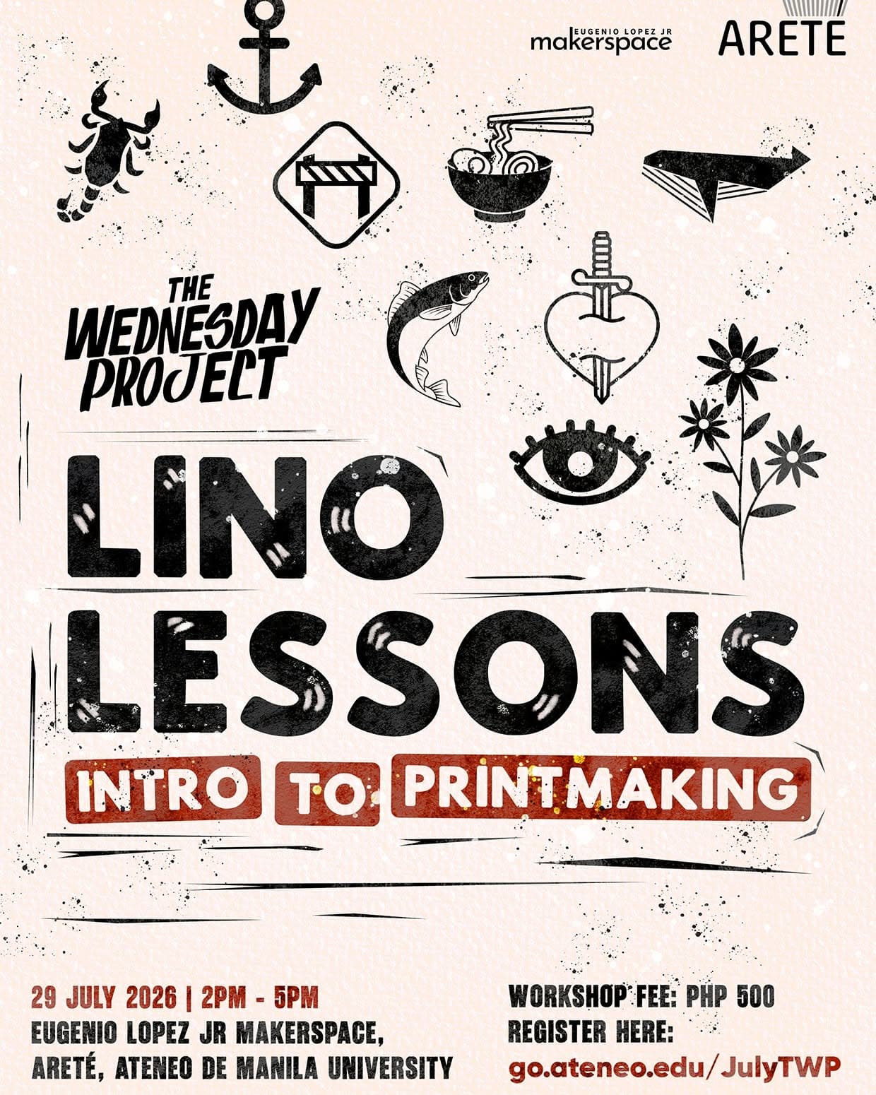 Lino Lessons: Intro to Printmaking