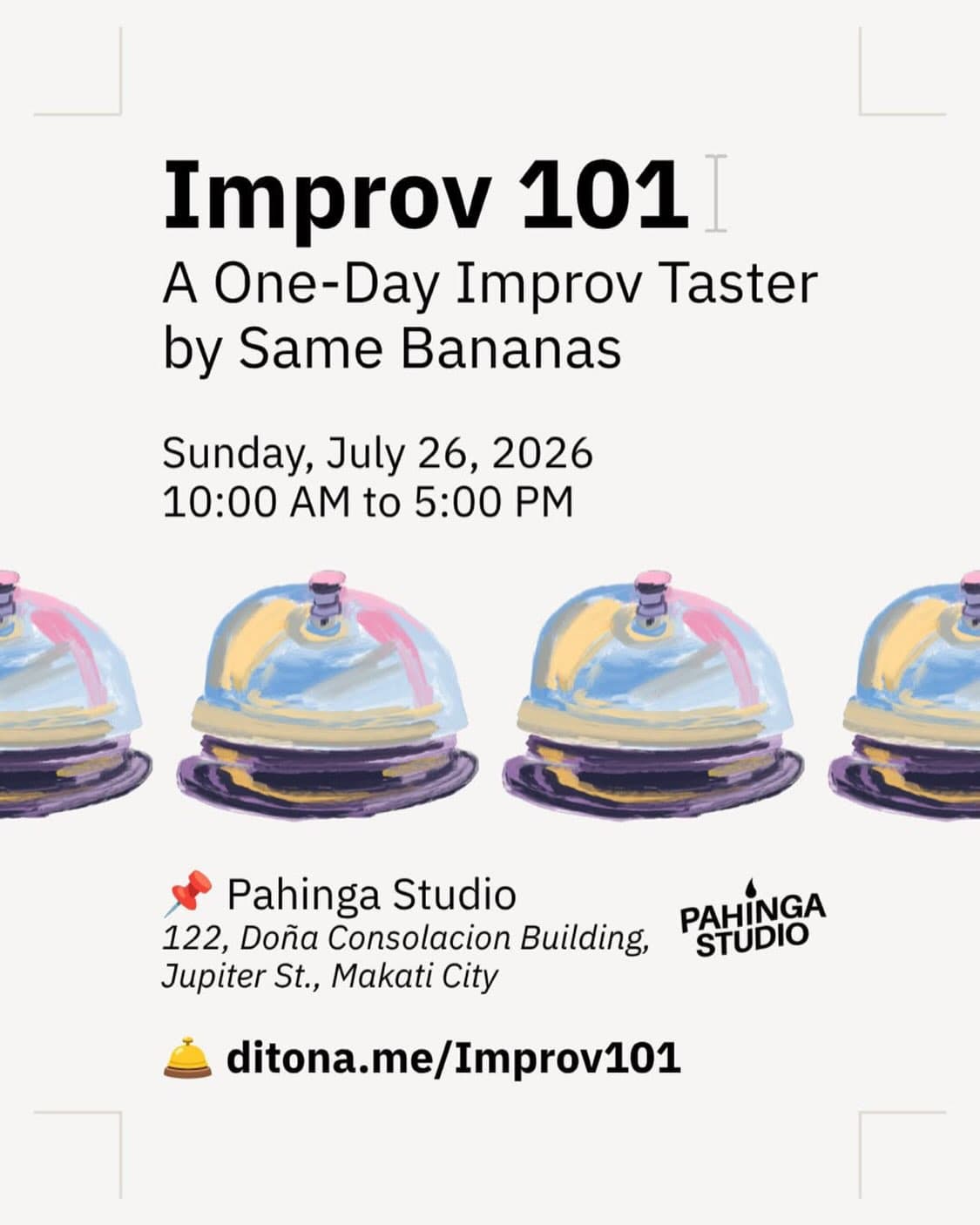 Improve 101 : A whole-day Improve Taster by Same Bananas