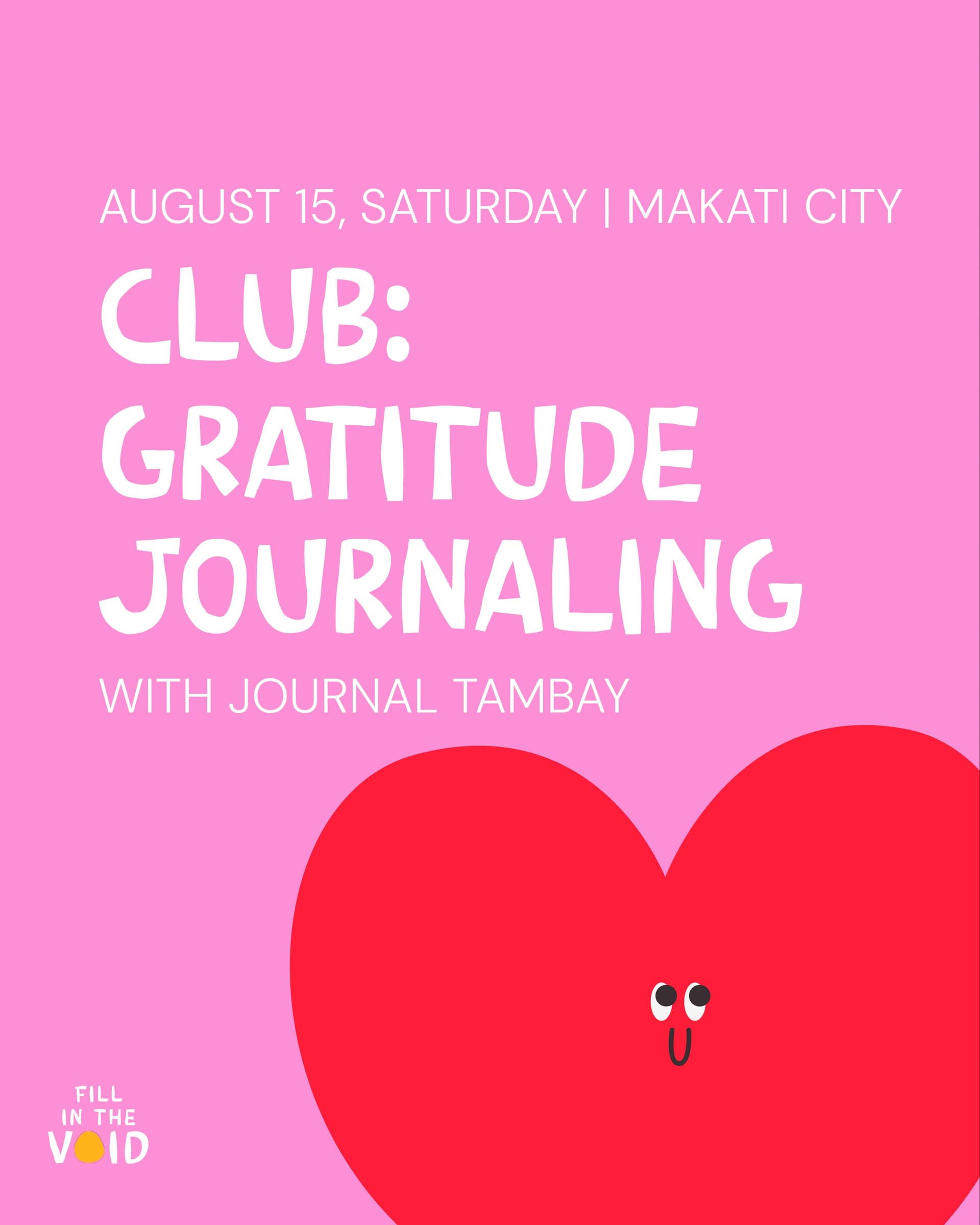 CLUB: Gratitude Journaling