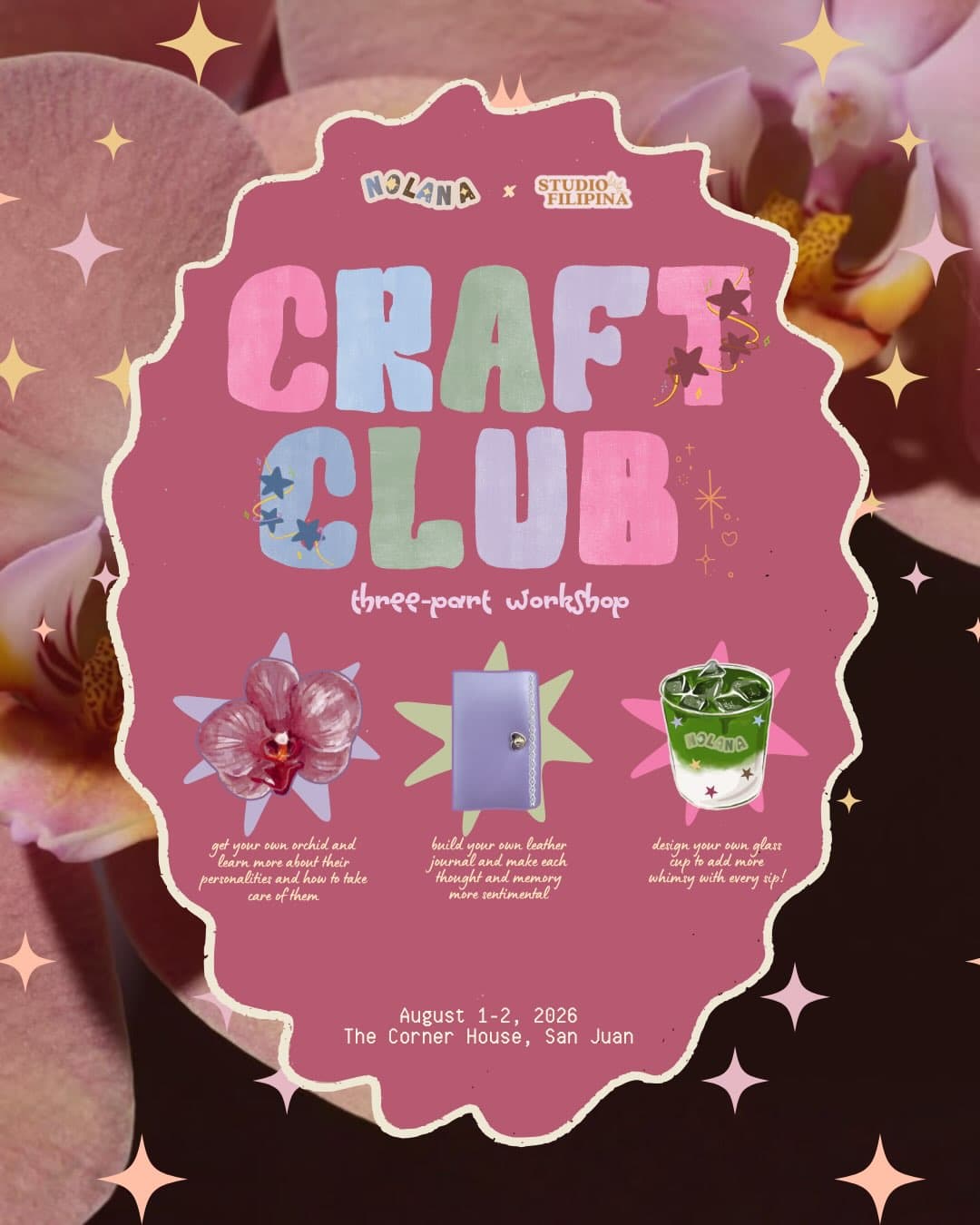 Craft Club: A Three-Part Workshop