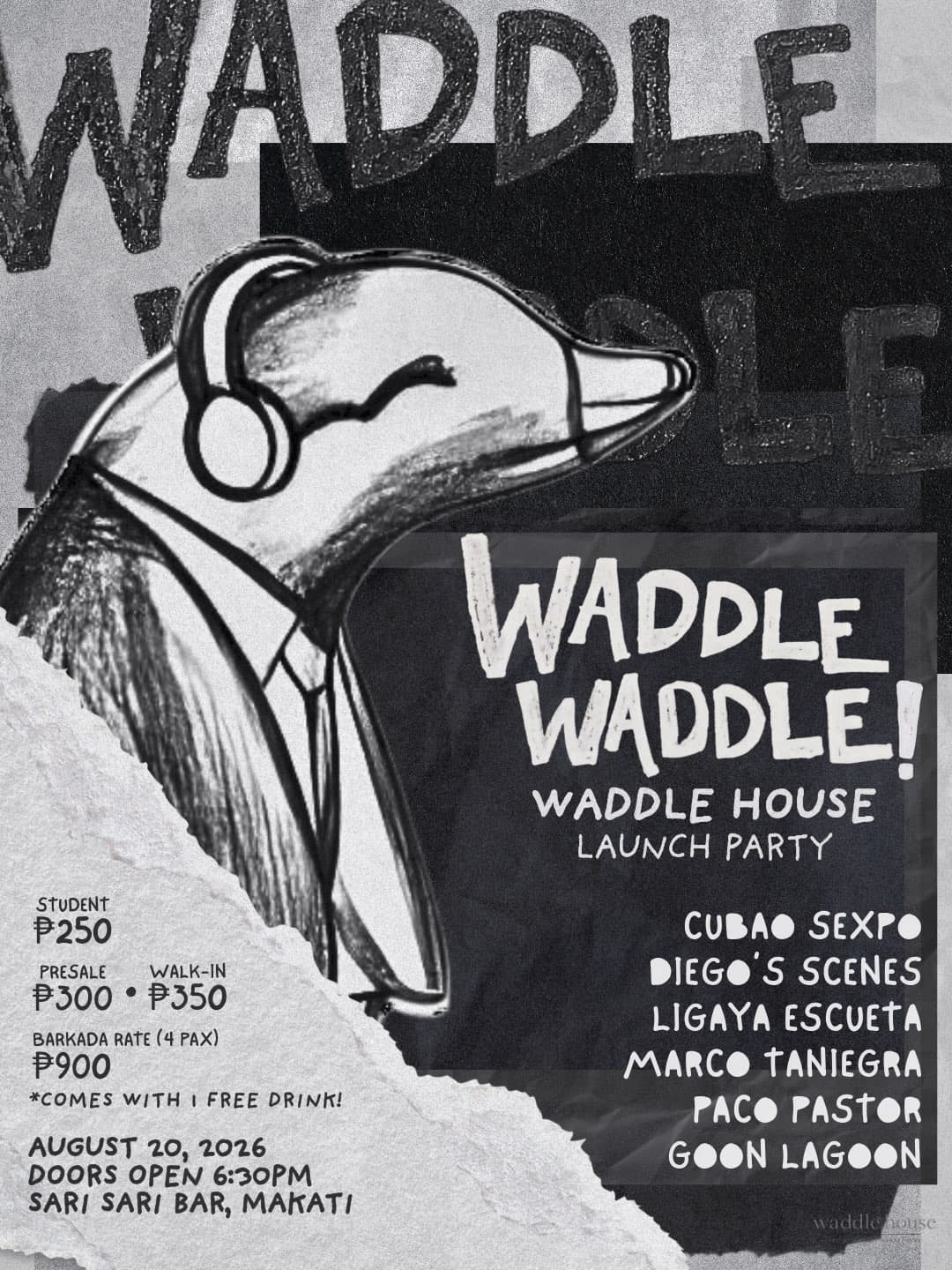 Waddle House Launch Party