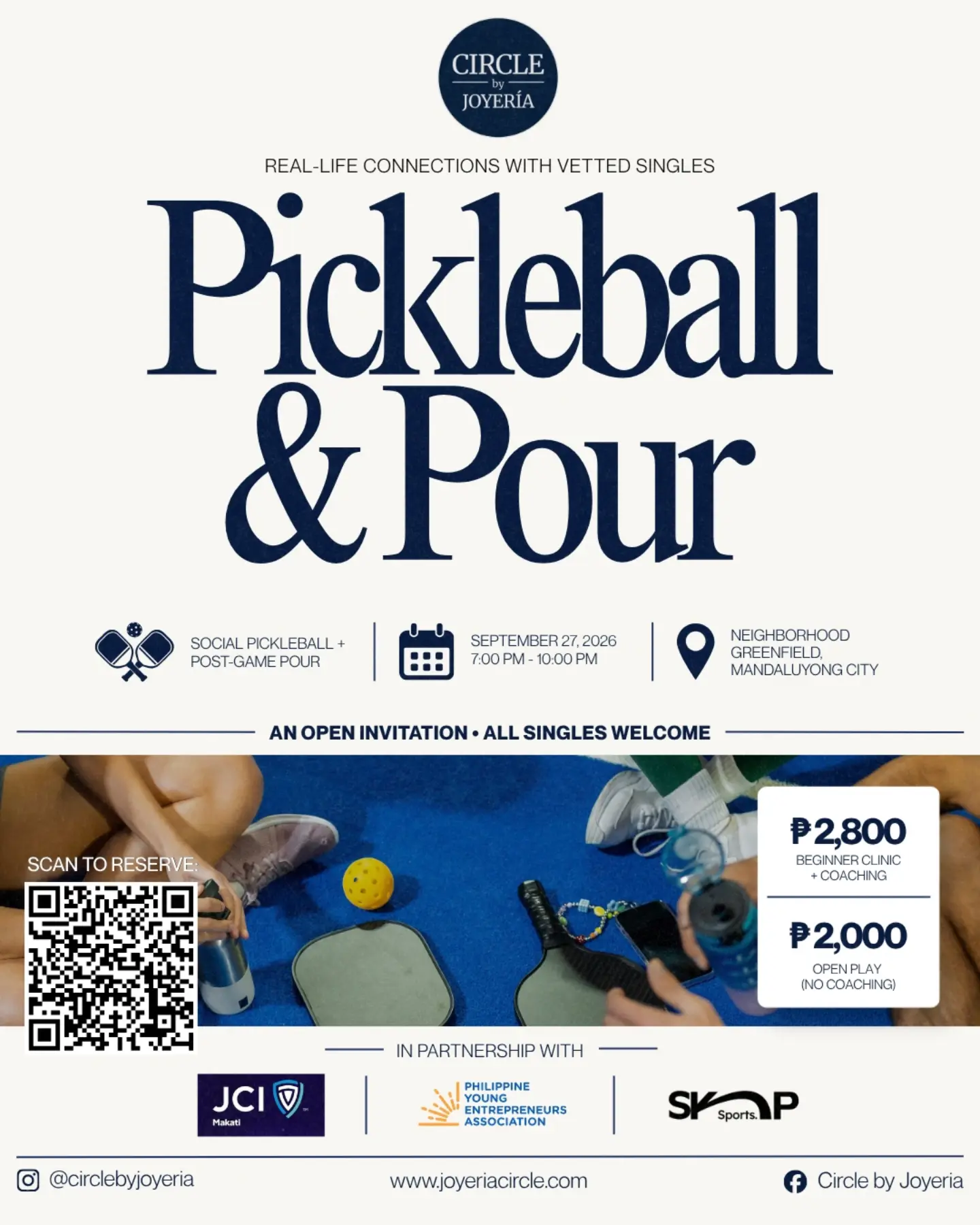 Pickleball & Pour