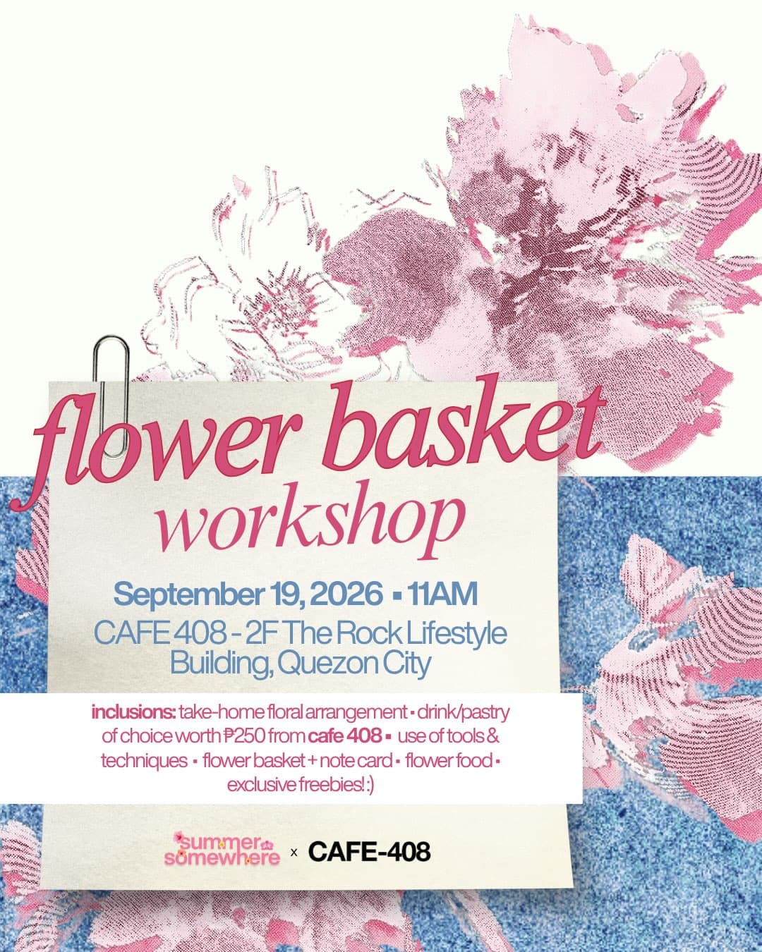 Flower Basket Workshop