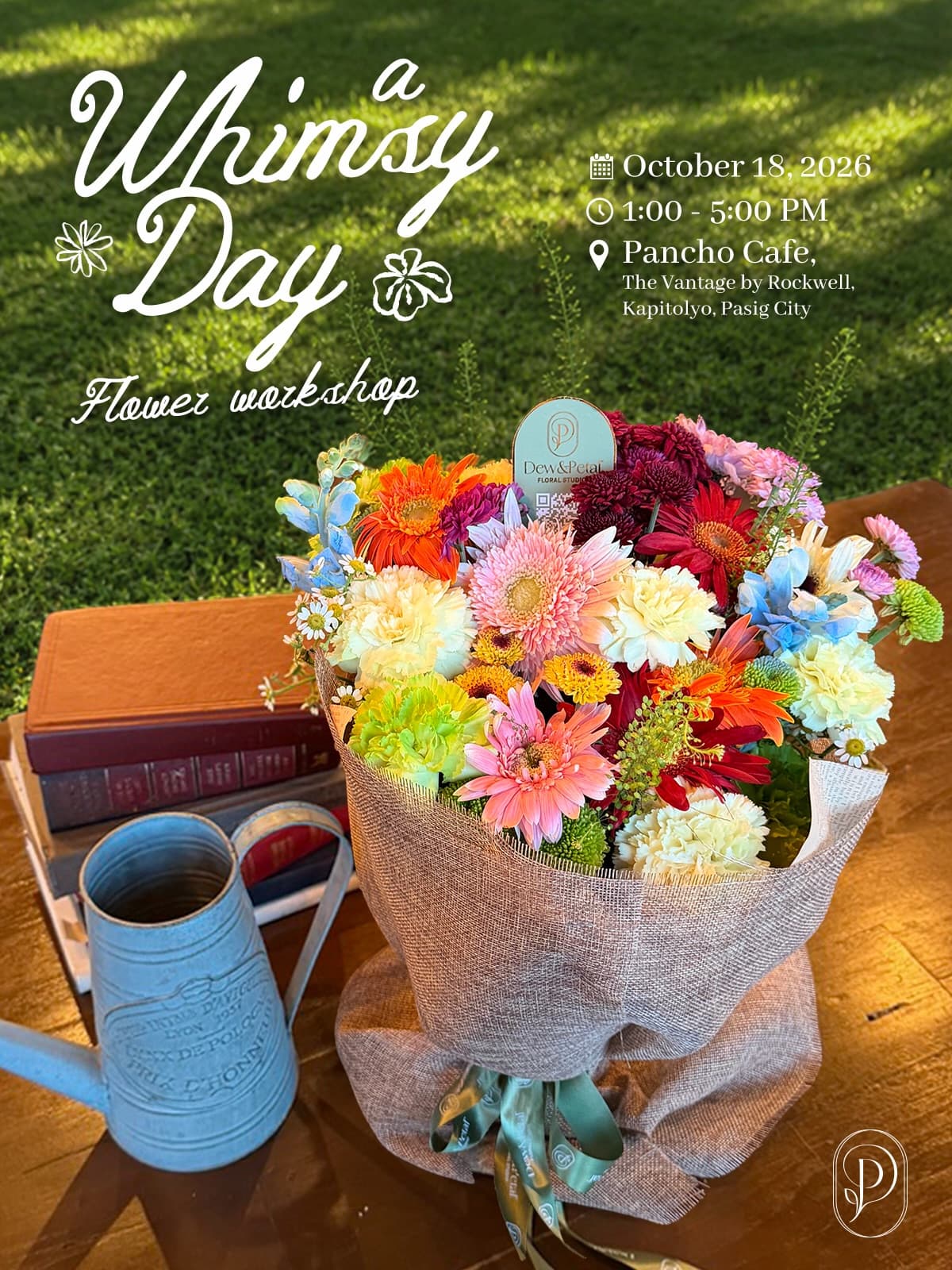 A Whimsy Day: Flower Workshop