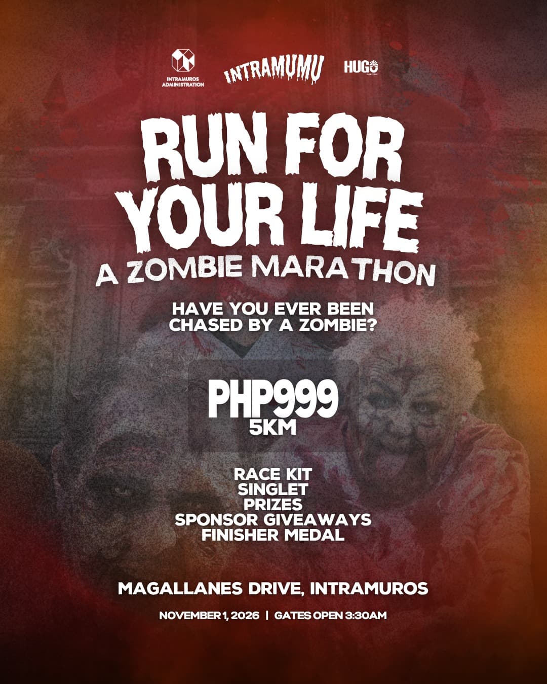 RUN FOR YOUR LIFE: A Zombie Marathon