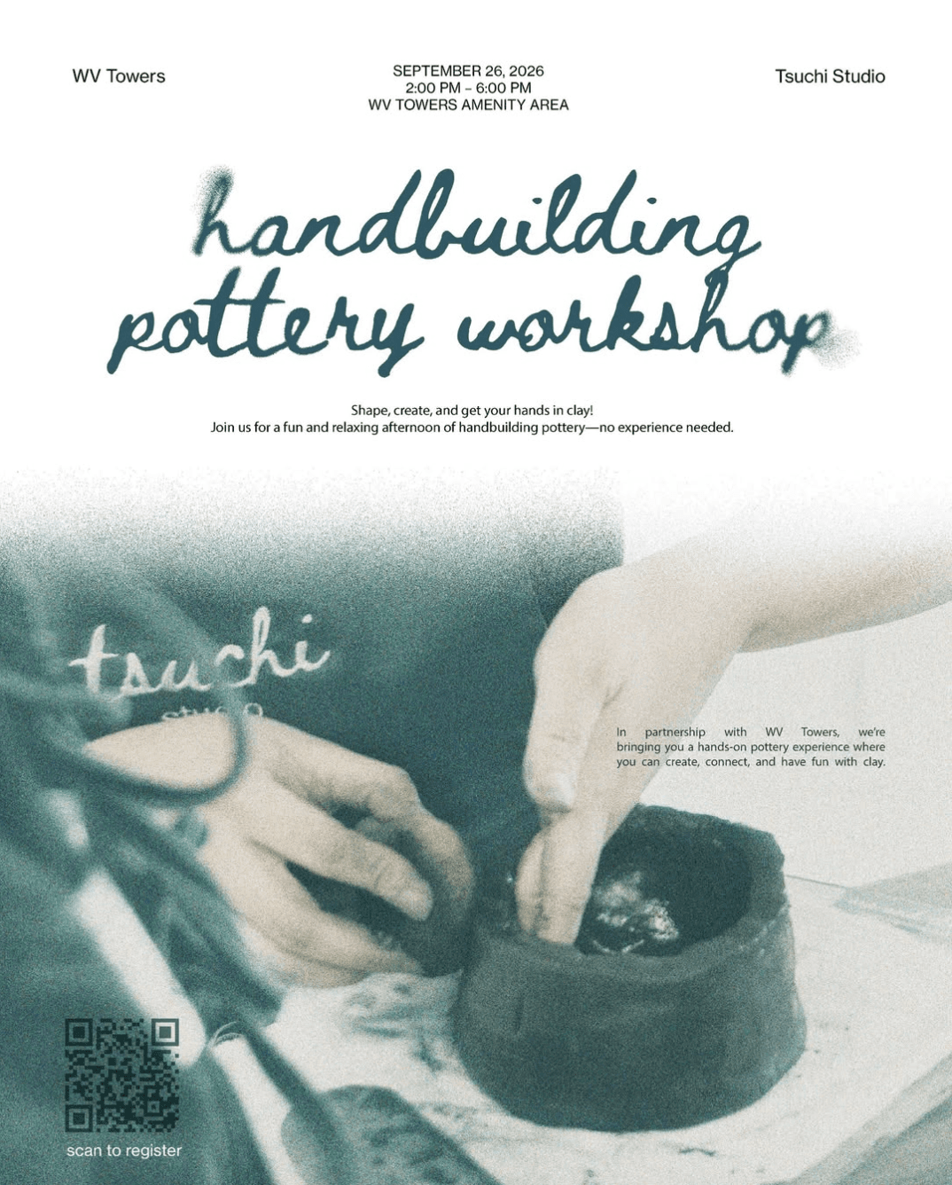 Handbuilding Pottery Workshop