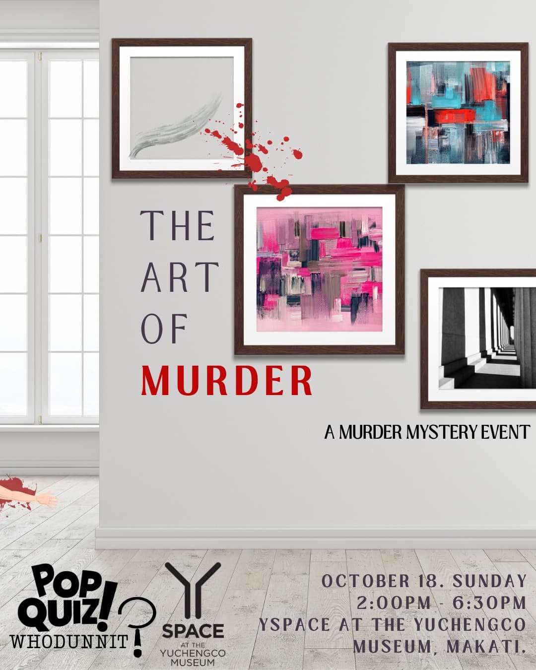 The Art of Murder: A Murder Mystery Event