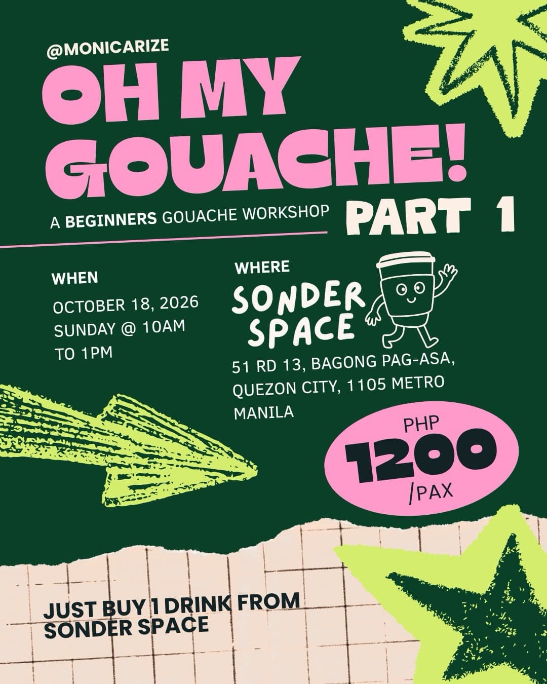 Oh My Gouache: A Beginners Gouache Workshop