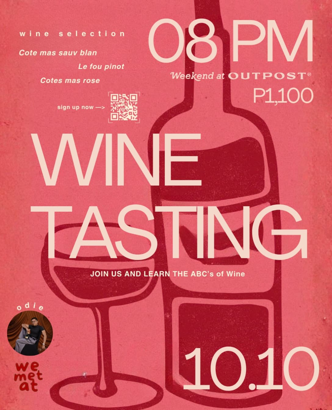 Wine Class with Sommelier Odie Pineda