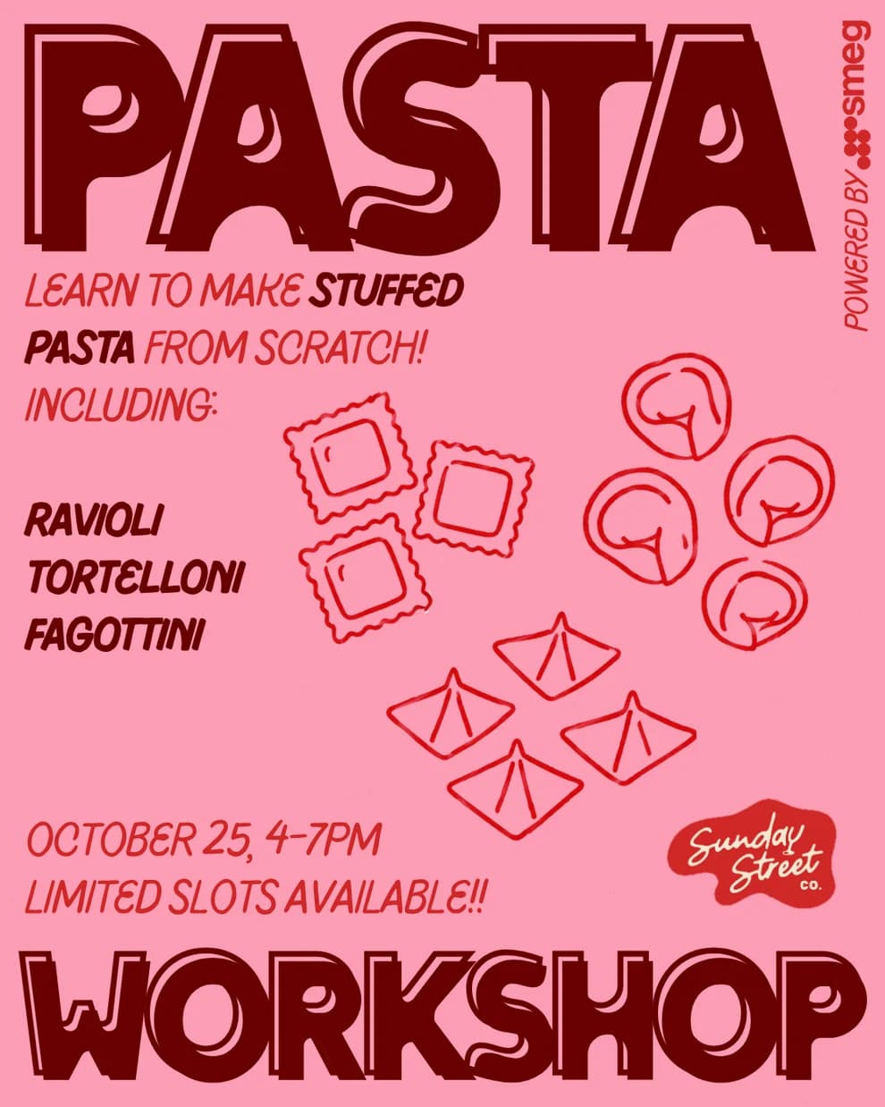 Sunday Afternoon: Pasta workshop - Stuffed