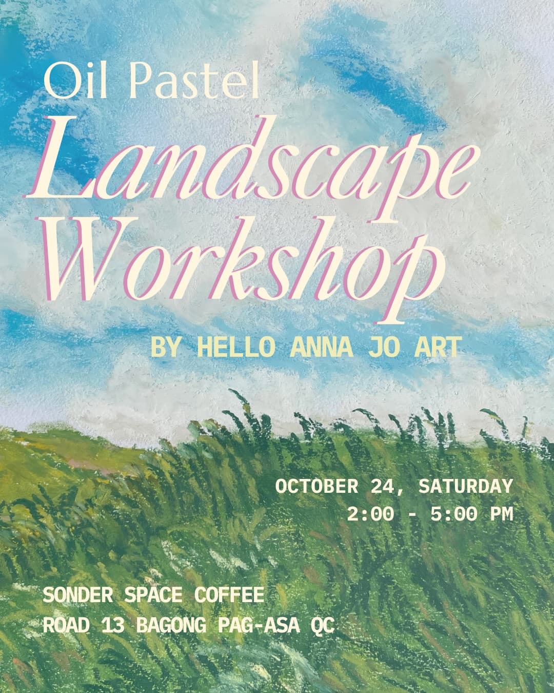 Oil Pastel Landscape Workshop
