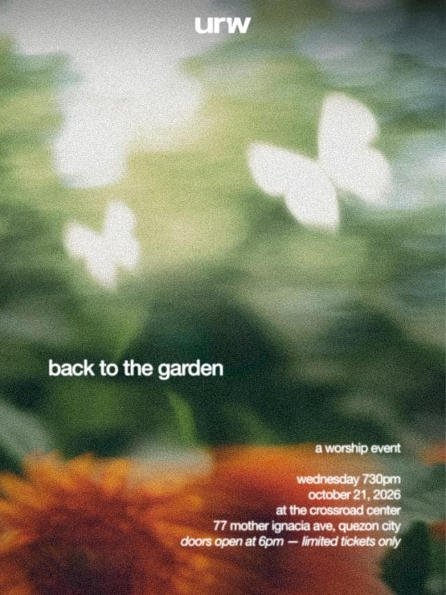 Back to the Garden